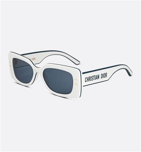 dior white sunglasses|christian Dior sunglasses white.